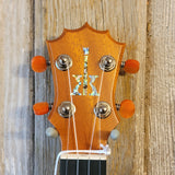 KoAloha Super Soprano Long Neck Solid Koa KSM-12 Pikake Satin Finish Made in Hawaii Ukulele w/ Hard Case h862