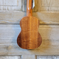 KoAloha Super Soprano Long Neck Solid Koa KSM-12 Pikake Satin Finish Made in Hawaii Ukulele w/ Hard Case h862