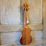 KoAloha Super Soprano Long Neck Solid Koa KSM-12 Pikake Satin Finish Made in Hawaii Ukulele w/ Hard Case h862