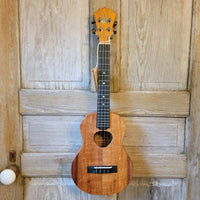 KoAloha Tenor All Solid Koa KTM-10 Pikake Satin Made in Hawaii Ukulele w/ Hardcase h864