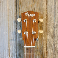 Ohana Concert CK-22 Solid Spruce Top / Laminate Mahogany Ukulele h866