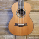 Ohana Concert CK-50ME Solid Ceder Top Laminate Macassar Ebony Slotted Headstock Ukulele h887