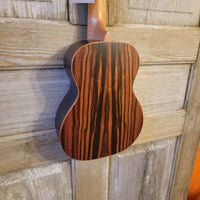 Ohana Concert CK-50ME Solid Ceder Top Laminate Macassar Ebony Slotted Headstock Ukulele h887