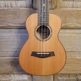 Ohana Concert CK-50ME Solid Ceder Top Laminate Macassar Ebony Slotted Headstock Ukulele h888