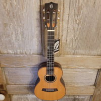 Ohana Concert CK-50ME Solid Ceder Top Laminate Macassar Ebony Slotted Headstock Ukulele h889