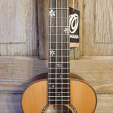 Ohana Concert CK-50ME Solid Ceder Top Laminate Macassar Ebony Slotted Headstock Ukulele h889