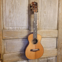 Ohana Concert CK-50ME Solid Ceder Top Laminate Macassar Ebony Slotted Headstock Ukulele h890