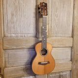 Ohana Concert CK-50ME Solid Ceder Top Laminate Macassar Ebony Slotted Headstock Ukulele h890