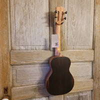 Ohana Concert CK-50ME Solid Ceder Top Laminate Macassar Ebony Slotted Headstock Ukulele h890