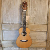 Ohana Concert CK-50ME Solid Ceder Top Laminate Macassar Ebony Slotted Headstock Ukulele h891