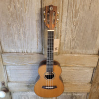 Ohana Concert CK-50ME Solid Ceder Top Laminate Macassar Ebony Slotted Headstock Ukulele h891