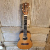 Ohana Concert CK-50ME Solid Ceder Top Laminate Macassar Ebony Slotted Headstock Ukulele h891