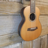 Ohana Concert CK-50ME Solid Ceder Top Laminate Macassar Ebony Slotted Headstock Ukulele h891
