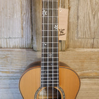 Ohana Concert CK-50ME Solid Ceder Top Laminate Macassar Ebony Slotted Headstock Ukulele h891