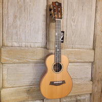 Ohana Concert CK-50ME Solid Ceder Top Laminate Macassar Ebony Slotted Headstock Ukulele h892