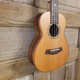 Ohana Concert CK-50ME Solid Ceder Top Laminate Macassar Ebony Slotted Headstock Ukulele h892