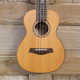 Ohana Concert CK-50ME Solid Ceder Top Laminate Macassar Ebony Slotted Headstock Ukulele h893