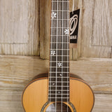 Ohana Concert CK-50ME Solid Ceder Top Laminate Macassar Ebony Slotted Headstock Ukulele h894