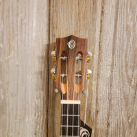 Ohana Concert CK-50ME Solid Ceder Top Laminate Macassar Ebony Slotted Headstock Ukulele h894