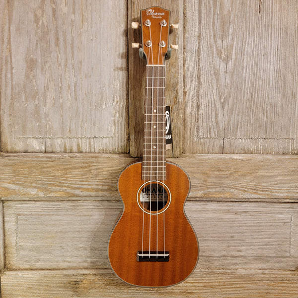 Ohana Soprano SK-14 Laminate Mahogany w/ binding Ukulele h895