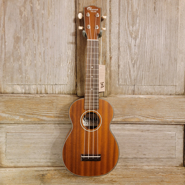 Ohana Soprano SK-14 Blem Laminate Mahogany w/ binding Ukulele h896