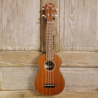 Ohana Soprano SK-14 Laminate Mahogany w/ binding Ukulele h899