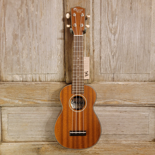 Ohana Soprano SK-14 Laminate Mahogany w/ binding Ukulele h901