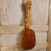 Ohana Concert Pineapple PKC-70G All Solid Spruce / Mahogany Ukulele h904