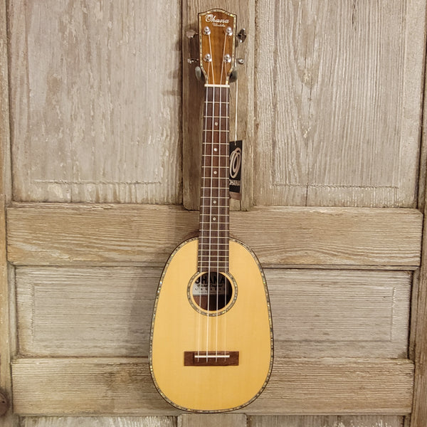 Ohana Concert Pineapple PKC-70G All Solid Spruce / Mahogany Ukulele h908
