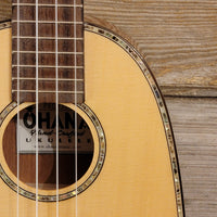 Ohana Concert Pineapple PKC-70G All Solid Spruce / Mahogany Ukulele h908