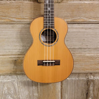 Ohana Tenor TK-50ME Solid Cedar Top Laminate Macassar Ebony Slotted Headstock Ukulele h909