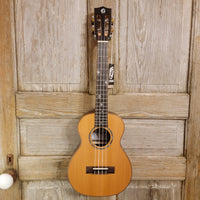 Ohana Tenor TK-50ME Solid Cedar Top Laminate Macassar Ebony Slotted Headstock Ukulele h909
