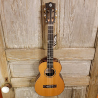 Ohana Tenor TK-50ME Solid Cedar Top Laminate Macassar Ebony Slotted Headstock Ukulele h909