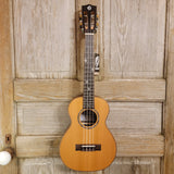 Ohana Tenor TK-50ME Solid Cedar Top Laminate Macassar Ebony Slotted Headstock Ukulele h909