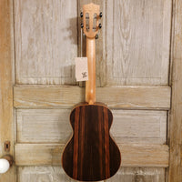 Ohana Tenor TK-50ME Solid Cedar Top Laminate Macassar Ebony Slotted Headstock Ukulele h909
