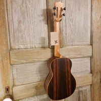 Ohana Tenor TK-50ME Solid Cedar Top Laminate Macassar Ebony Slotted Headstock Ukulele h909