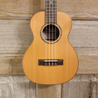 Ohana Tenor TK-50ME Solid Cedar Top Laminate Macassar Ebony Slotted Headstock Ukulele h911
