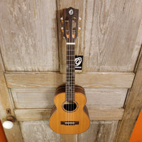Ohana Tenor TK-50ME Solid Cedar Top Laminate Macassar Ebony Slotted Headstock Ukulele h911