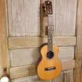Ohana Tenor TK-50ME Solid Cedar Top Laminate Macassar Ebony Slotted Headstock Ukulele h911