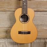 Ohana Tenor TK-50ME Solid Cedar Top Laminate Macassar Ebony Slotted Headstock Ukulele h912