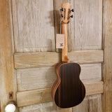 Ohana Tenor TK-50ME Solid Cedar Top Laminate Macassar Ebony Slotted Headstock Ukulele h912