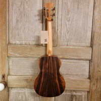 Ohana Tenor TK-50ME Solid Cedar Top Laminate Macassar Ebony Slotted Headstock Ukulele h913
