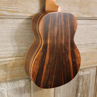 Ohana Tenor TK-50ME Solid Cedar Top Laminate Macassar Ebony Slotted Headstock Ukulele h913