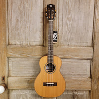 Ohana Tenor TK-50ME Solid Cedar Top Laminate Macassar Ebony Slotted Headstock Ukulele h915