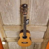 Ohana Tenor TK-50ME Solid Cedar Top Laminate Macassar Ebony Slotted Headstock Ukulele h915