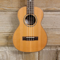 Ohana Tenor TK-50ME Solid Cedar Top Laminate Macassar Ebony Slotted Headstock Ukulele h916