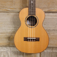 Ohana Tenor TK-50ME Solid Cedar Top Laminate Macassar Ebony Slotted Headstock Ukulele h917