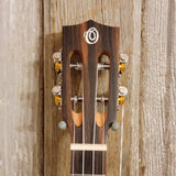 Ohana Tenor TK-50ME Solid Cedar Top Laminate Macassar Ebony Slotted Headstock Ukulele h917