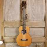 Ohana Tenor TK-50ME Solid Cedar Top Laminate Macassar Ebony Slotted Headstock Ukulele h917