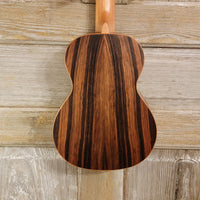 Ohana Tenor TK-50ME Solid Cedar Top Laminate Macassar Ebony Slotted Headstock Ukulele h918